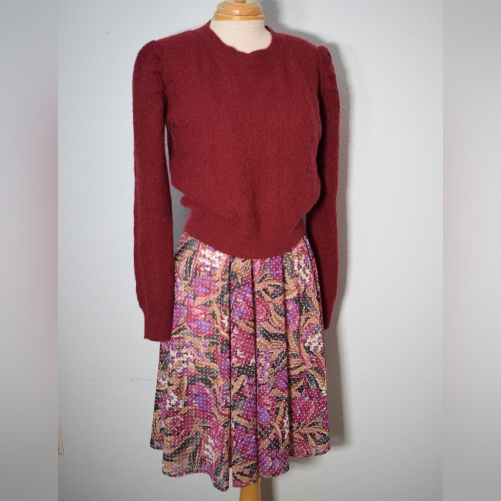 Raspberry Puff Sweater - Picture 6 of 7